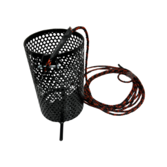 Max-Life MFG Debris Basket Cylinder with 25' of Poly Rope