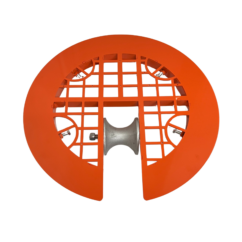Max-Life MFG ﻿Aluminum Safety Manhole Cover ﻿with Aluminum Roller