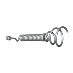 Max-Life MFG 4" Corkscrew – No.5 Style Tools for 5/16" Sectional Rod