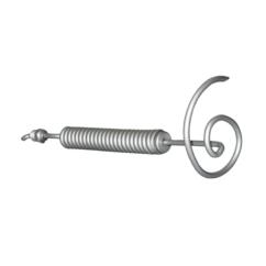 Max-Life MFG Pick Up Tool — For No.5 Style Plumber Tool for 1/4" Rods
