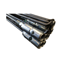 Max-Life MFG 1/4" X 6' Rods Complete (Each)— For 'B' Plumber Rods Tools (1/4")