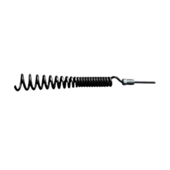 2" Tapered Corkscrew — For 'B' Plumber Rods Tools (1/4")